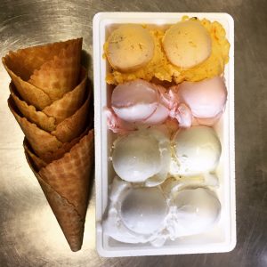 Icecream_and_Cones Bornholms Ismejeri, isvaffel i Postgade